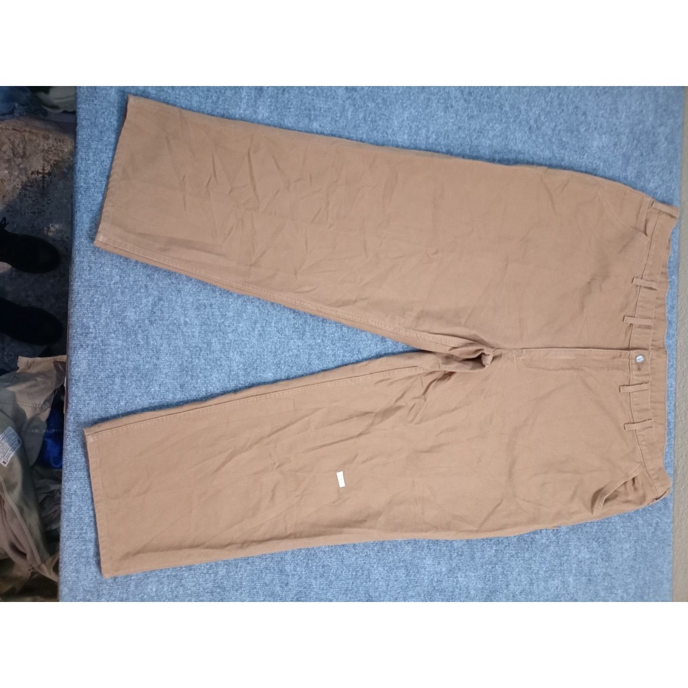 Carhartt Men's Khaki Work Pants Size 50x32 Relaxed Fit Carpenter Utility